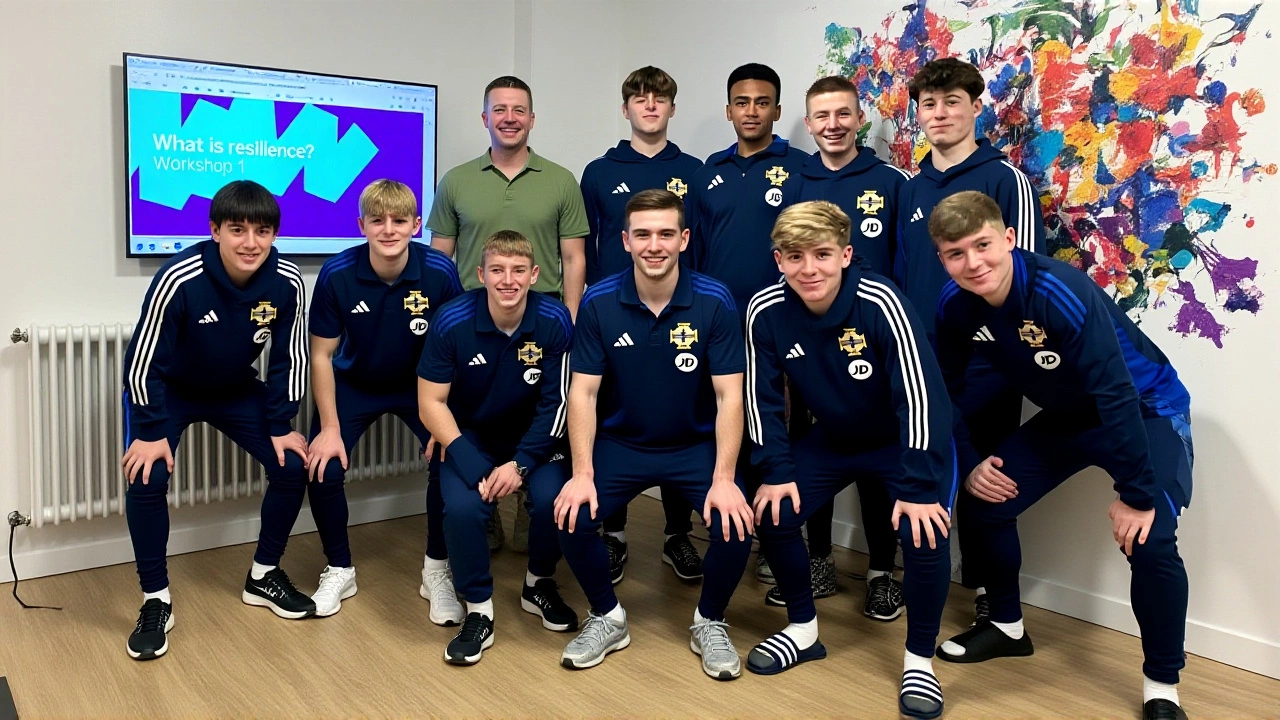 JD Academy Players Train Resilience with Former International McGibbon