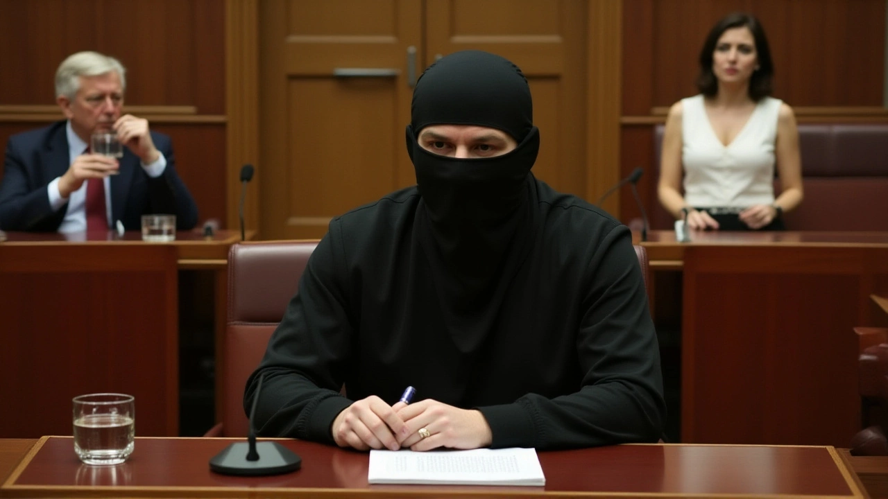 Senator Pauline Hanson Wears Burqa in Parliament to Protest Ban Bill, Sparking Outrage