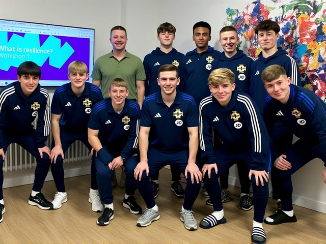 JD Academy Players Train Resilience with Former International McGibbon